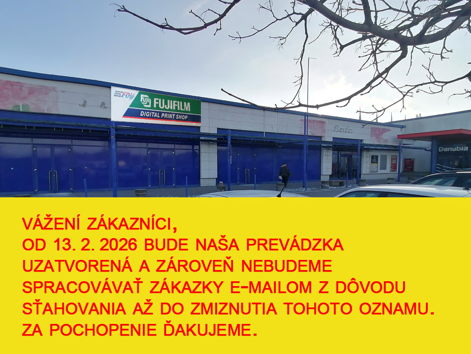 Od februára sa sťahujeme do vonkajších priestorov OC Danubia